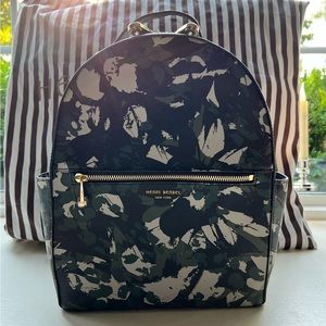 Henri Bendel West 57th Floral Camouflage Backpack